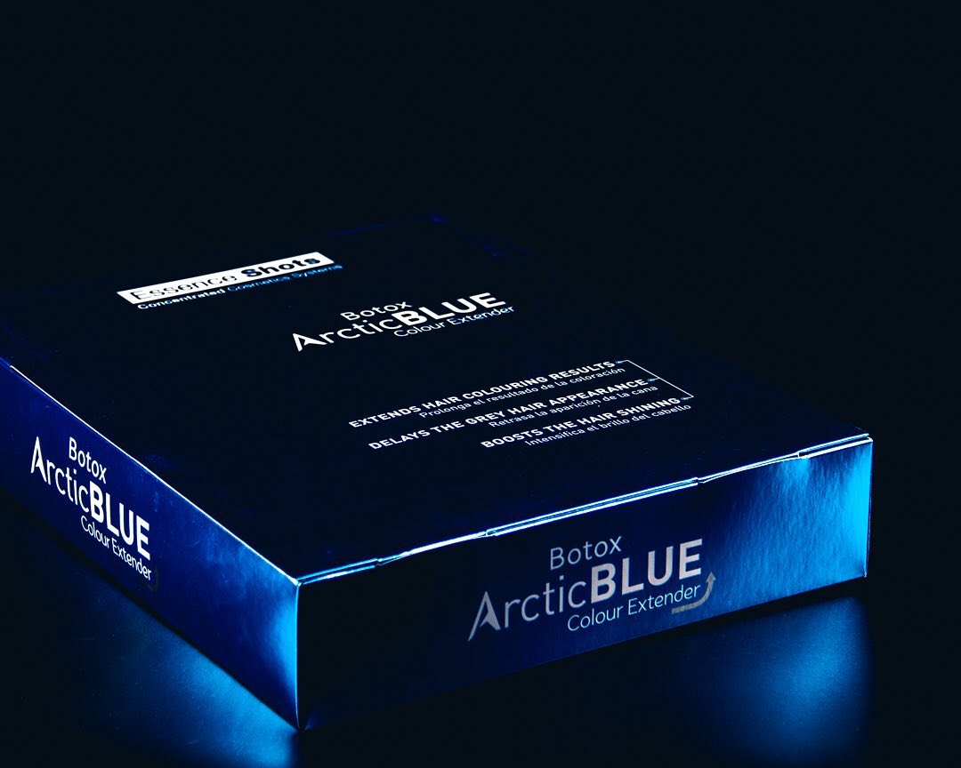 ARCTIC BLUE COLOUR EXTENDER: 12 vials x 20 ml