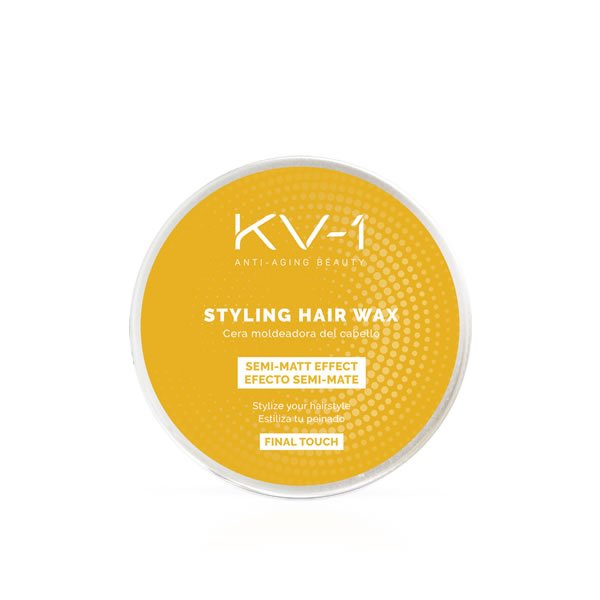 styling hair wax mockup